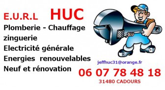 E.U.R.L HUC, Plombier en Haute-Garonne